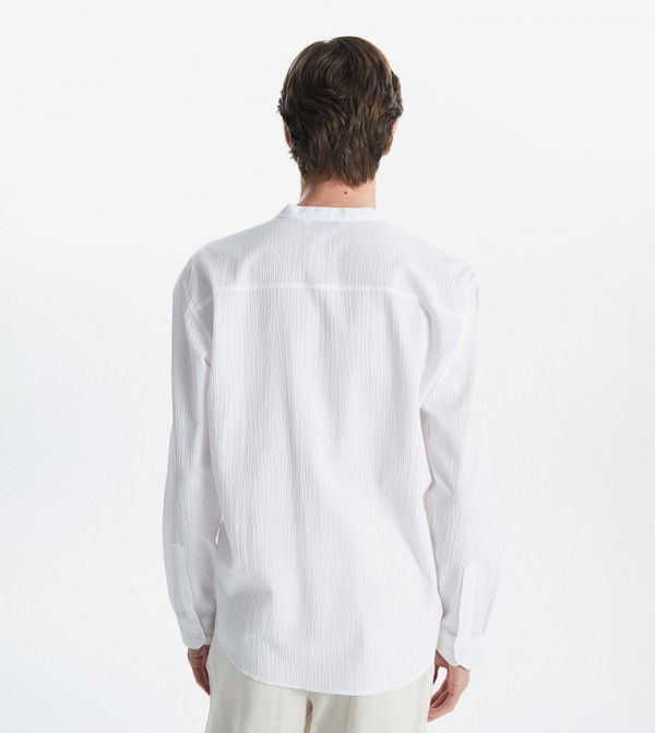 LC Waikiki  Shirts - White Long Sleeves