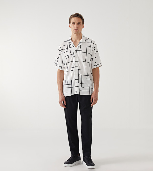 LC Waikiki Shirts - White Short Sleeves