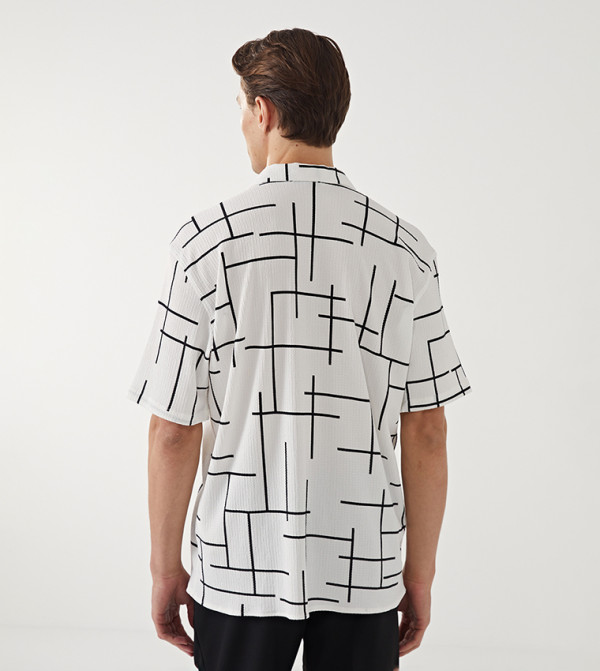 LC Waikiki Shirts - White Short Sleeves