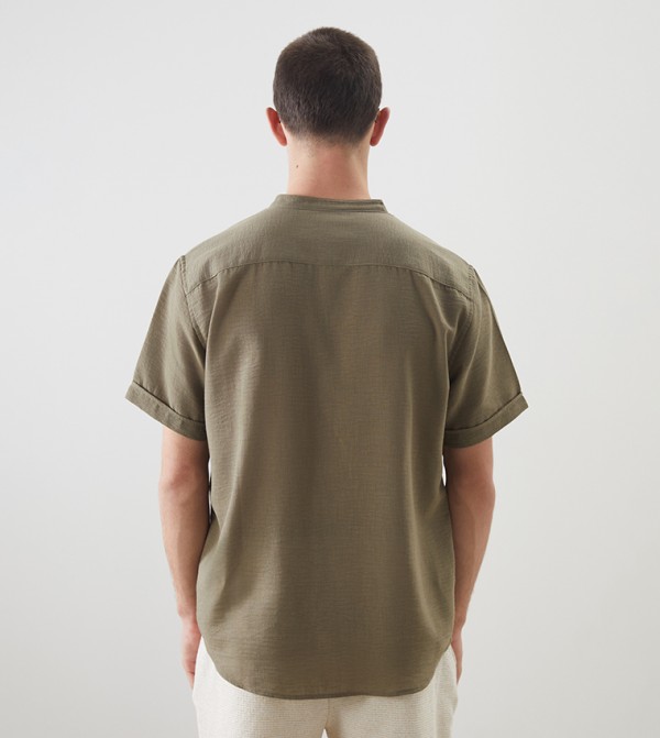 اٍل سي واي كيكي  ملابس - كاكي Short Sleeves