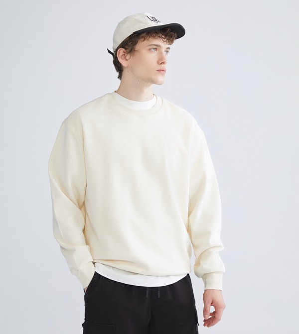 LC Waikiki  Hoodies & Sweatshirts - Cream Sweatshirts