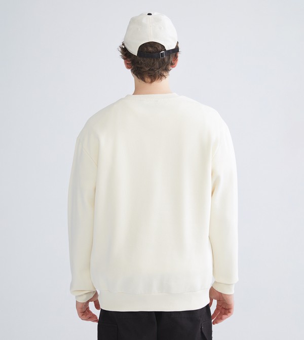 LC Waikiki  Hoodies & Sweatshirts - Cream Sweatshirts