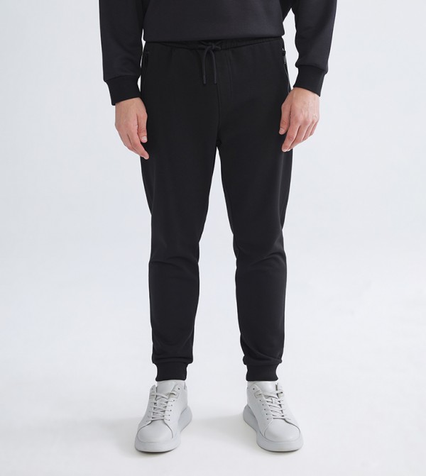 LC Waikiki  Pants & Chinos - Black Joggers