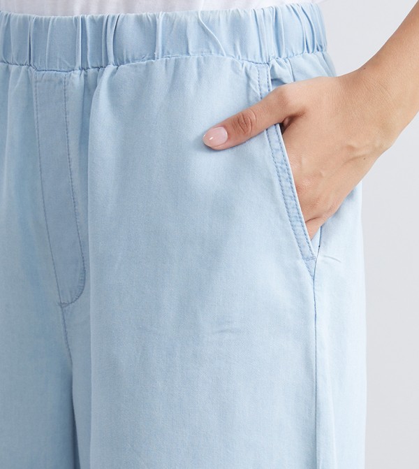 LC Waikiki LC Waikiki - Blue Wide Leg Jeans