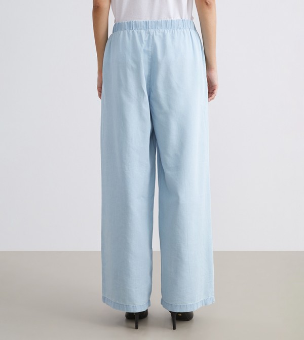 LC Waikiki LC Waikiki - Blue Wide Leg Jeans