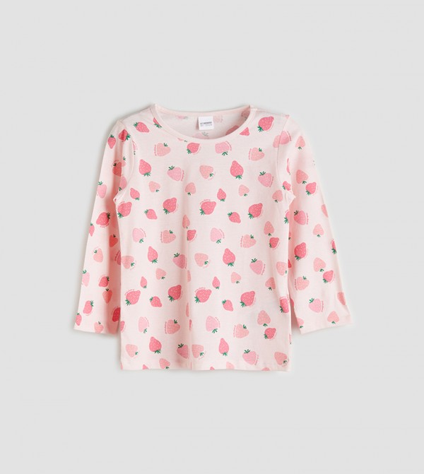 اٍل سي واي كيكي  ملابس نوم - وردي مجموعات بلايز وبيجامة