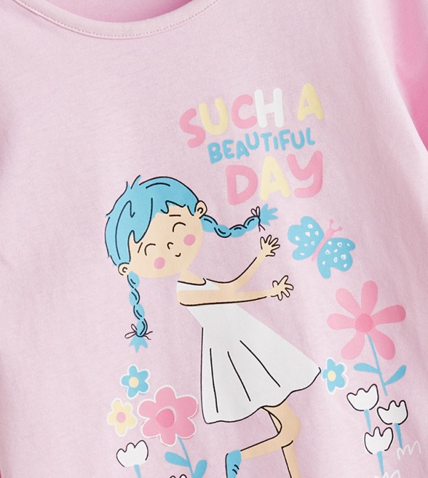 اٍل سي واي كيكي  comfy-edit - أزرق مجموعات بلايز وبيجامة