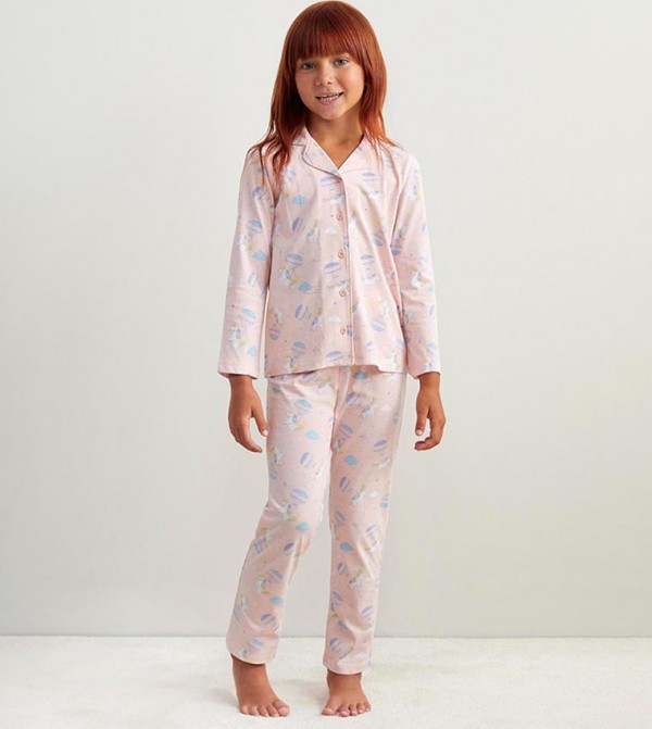 LC Waikiki LC Waikiki - Pink Top & Pyjama Sets
