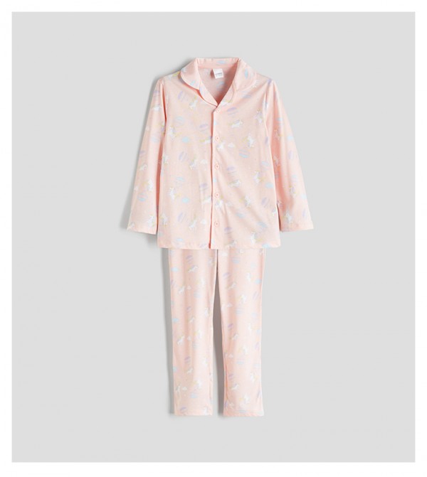 LC Waikiki LC Waikiki - Pink Top & Pyjama Sets