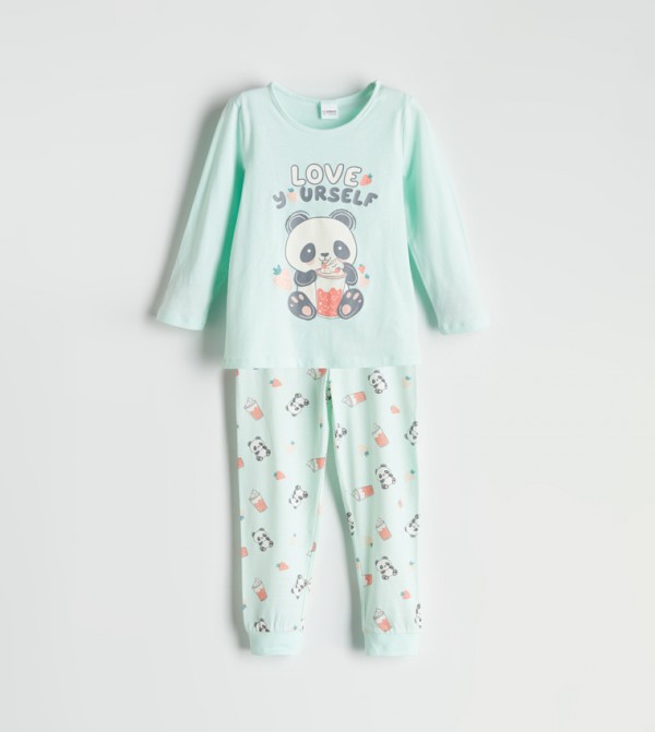 LC Waikiki LC Waikiki - Green Top & Pyjama Sets