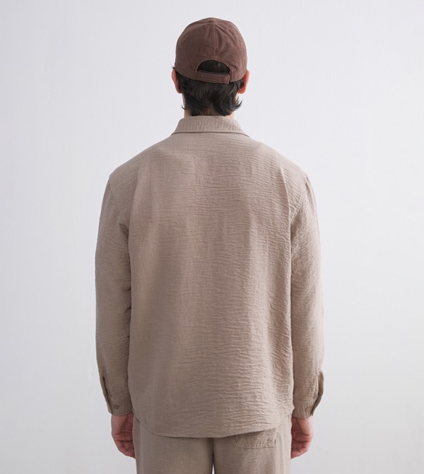 LC Waikiki  Shirts - Beige Long Sleeves