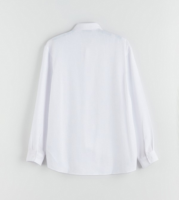 LC Waikiki  Shirts - White Long Sleeves