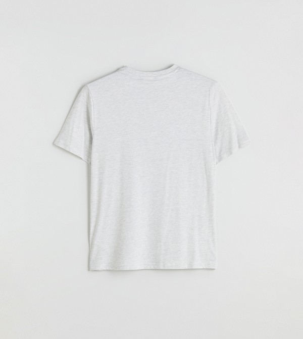 اٍل سي واي كيكي  تيشرتات وبلايز - أبيض Round Neck T-Shirts