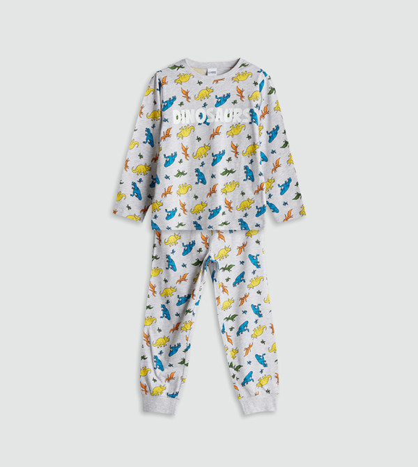 LC Waikiki  comfy-edit - Grey Top & Pyjama Sets