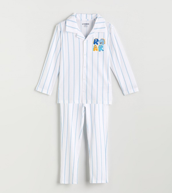 LC Waikiki LC Waikiki - White Top & Pyjama Sets