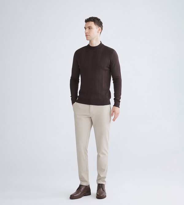 LC Waikiki  Casual Pants - Beige Casual Pants