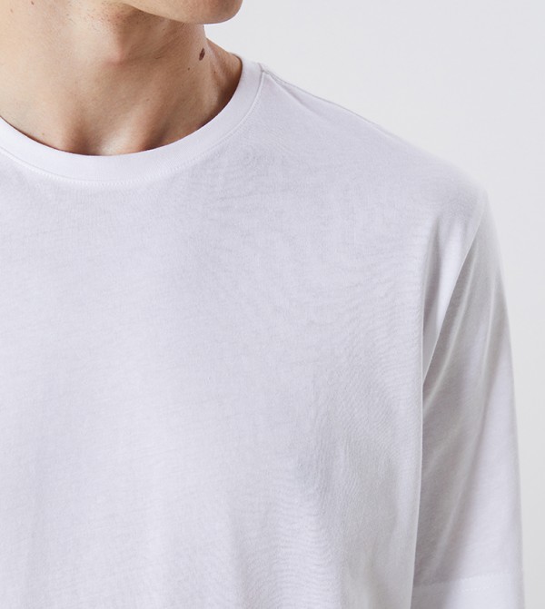 LC Waikiki LC Waikiki - White Round Neck T-Shirts