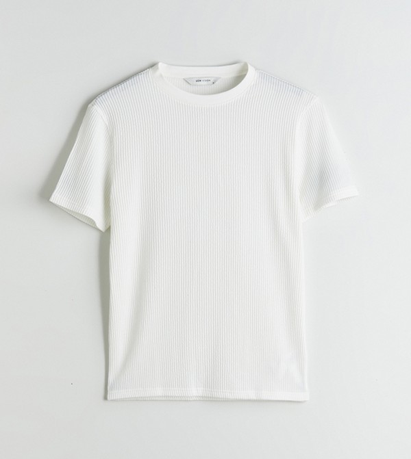 LC Waikiki LC Waikiki - White Round Neck T-Shirts