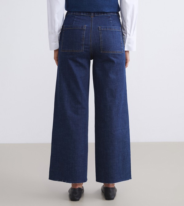 LC Waikiki LC Waikiki - Blue Wide Leg Jeans