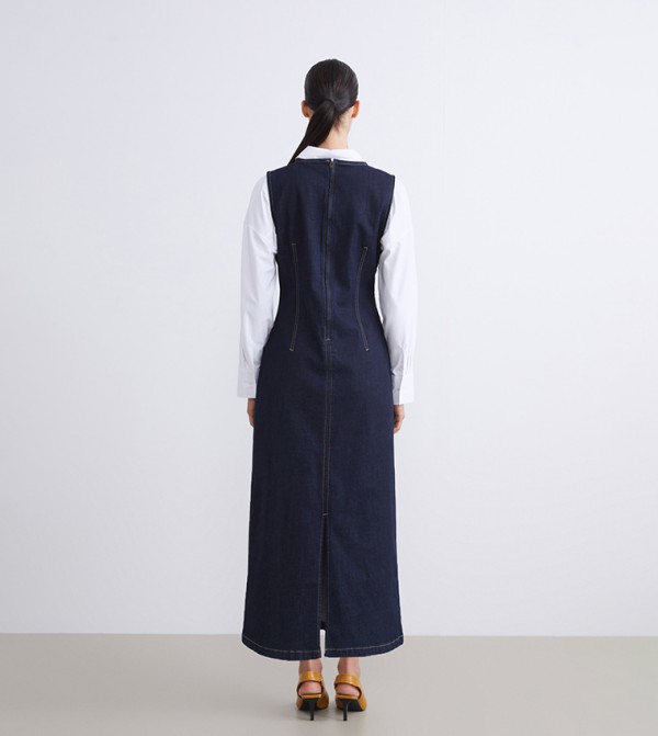 LC Waikiki  Dresses - Navy Maxi Dresses