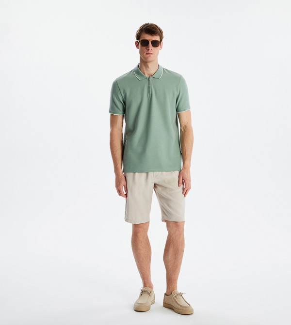 اٍل سي واي كيكي ملابس - أخضر قمصان بولو