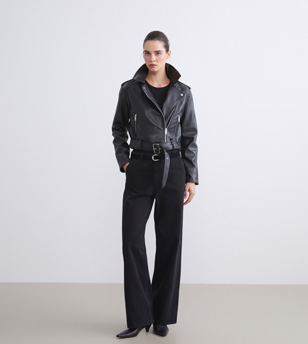 اٍل سي واي كيكي اٍل سي واي كيكي - أسود جاكيتات كاجوال