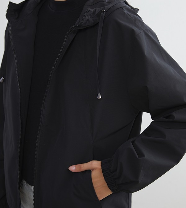 LC Waikiki  Clothing - Black Overcoats