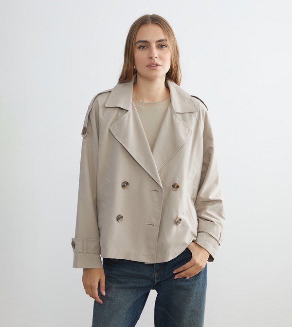 LC Waikiki  Overcoats - Beige Overcoats