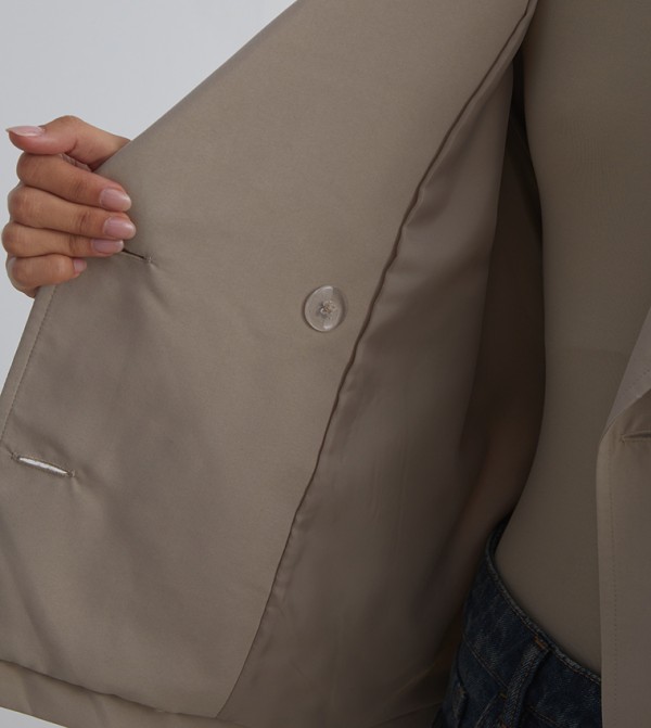 LC Waikiki  Overcoats - Beige Overcoats