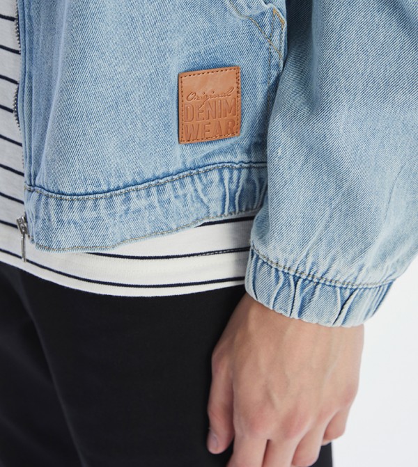 LC Waikiki  Denim Jackets - Blue Denim Jackets
