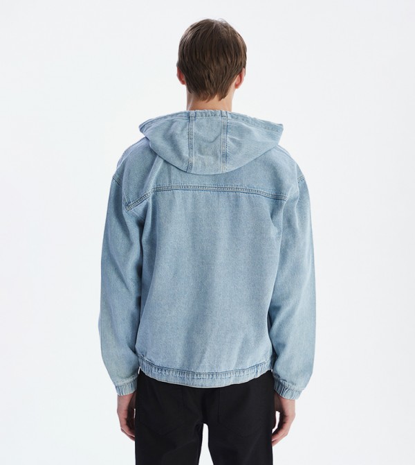 LC Waikiki  Denim Jackets - Blue Denim Jackets