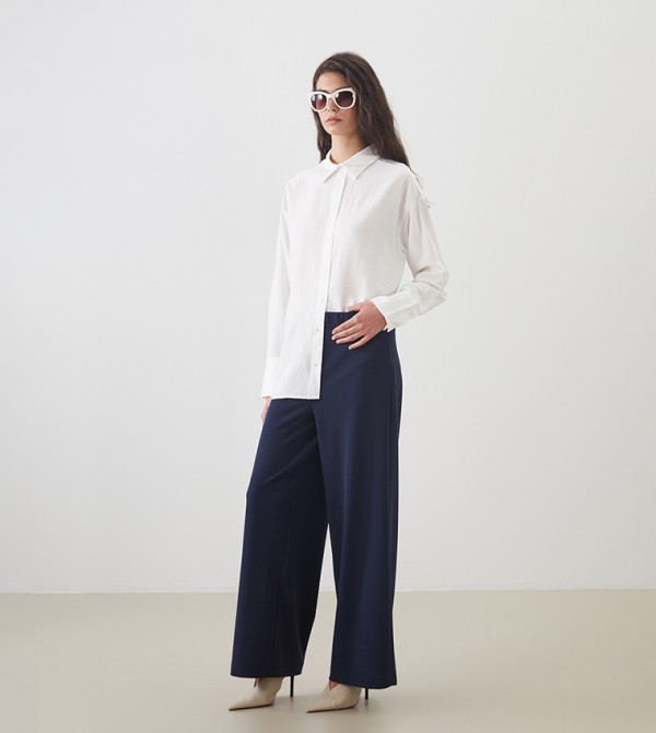 LC Waikiki  Pants & Leggings - Navy Casual Pants