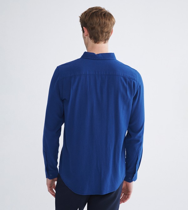 LC Waikiki  Shirts - Blue Long Sleeves