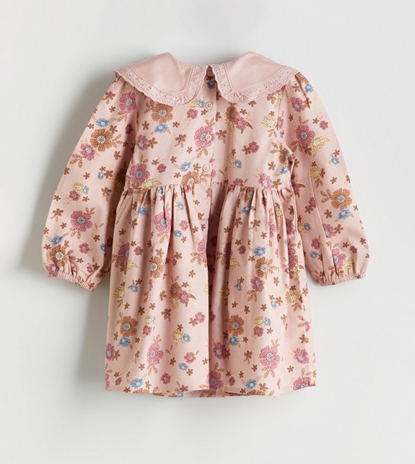 اٍل سي واي كيكي  ملابس - بيج فاتح  فستان كاجوال 