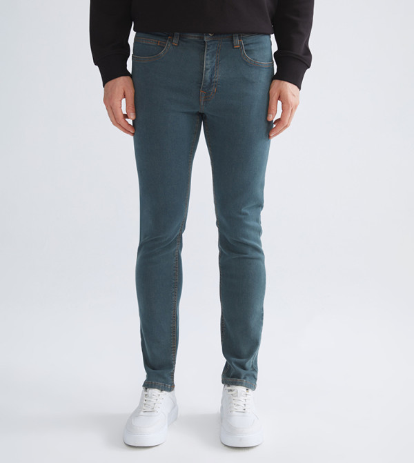 LC Waikiki  Jeans - Light Green Slim Jeans