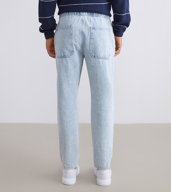 اٍل سي واي كيكي  جينزات قصة مستقيمة - أزرق Straight Jeans