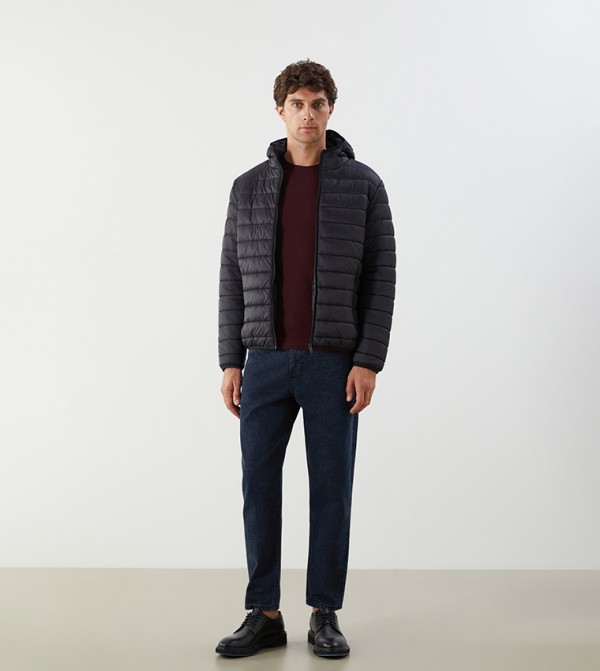 LC Waikiki  Jackets & Coats - Black Puffer Jackets