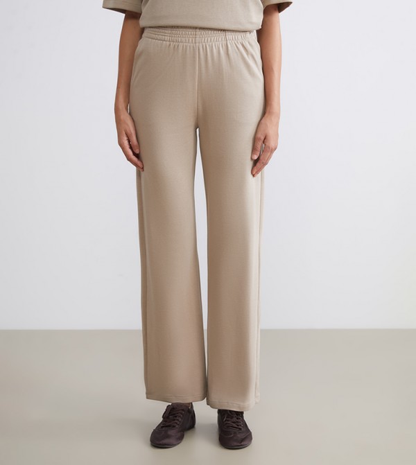 اٍل سي واي كيكي  بناطيل وليقنز - بيج Sweatpants