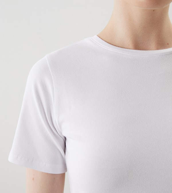 اٍل سي واي كيكي  تيشيرتات - أبيض  Short Sleeve T-Shirts