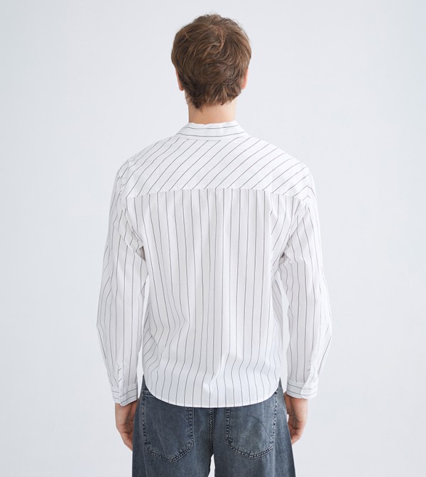 LC Waikiki  Shirts - White Long Sleeves