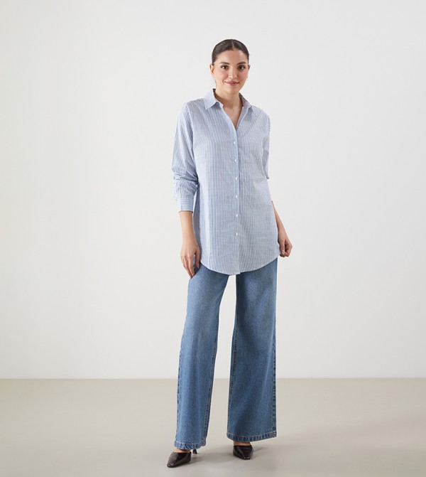 اٍل سي واي كيكي  ملابس - أزرق قمصان