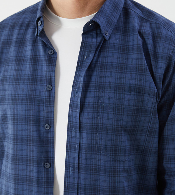 LC Waikiki Shirts - Blue Long Sleeves