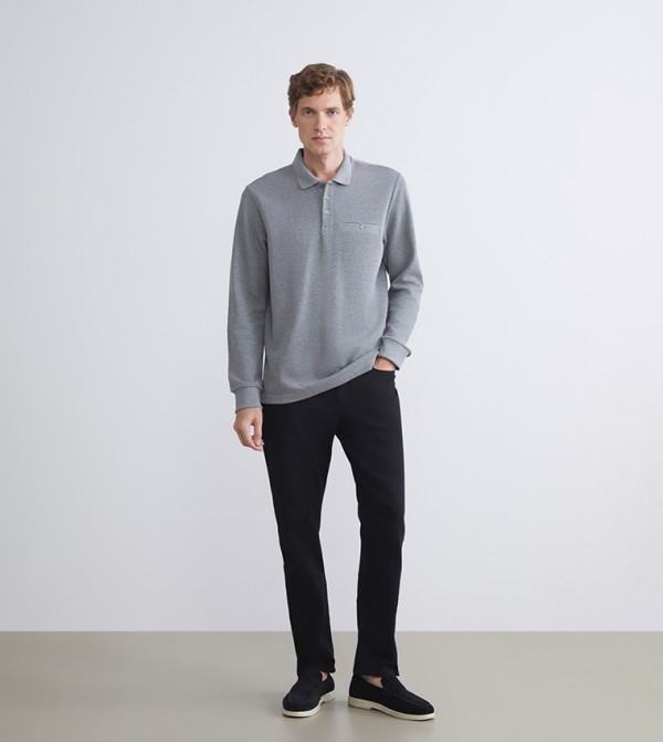 LC Waikiki  Hoodies & Sweatshirts - Grey Sweatshirts