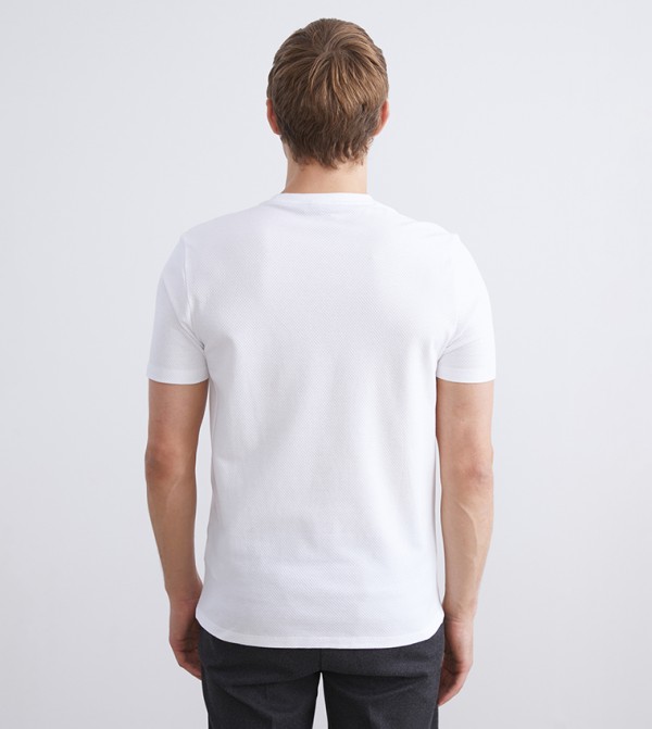 LC Waikiki LC Waikiki - White Round Neck T-Shirts