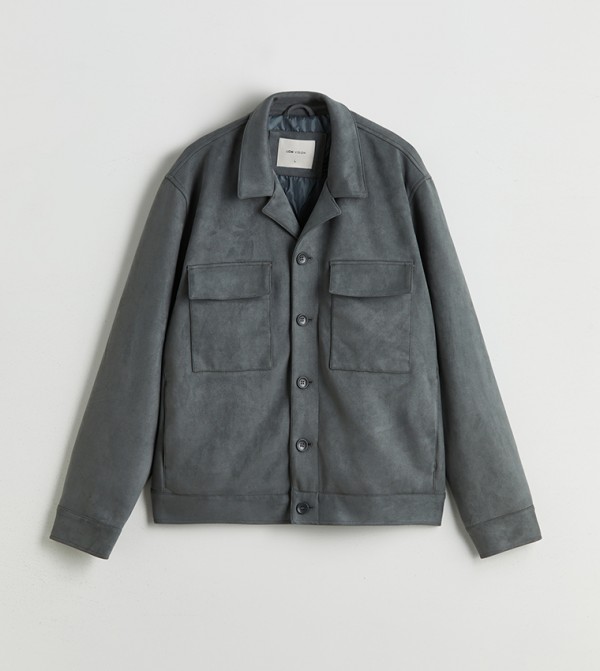 LC Waikiki  Overcoats - Grey Overcoats