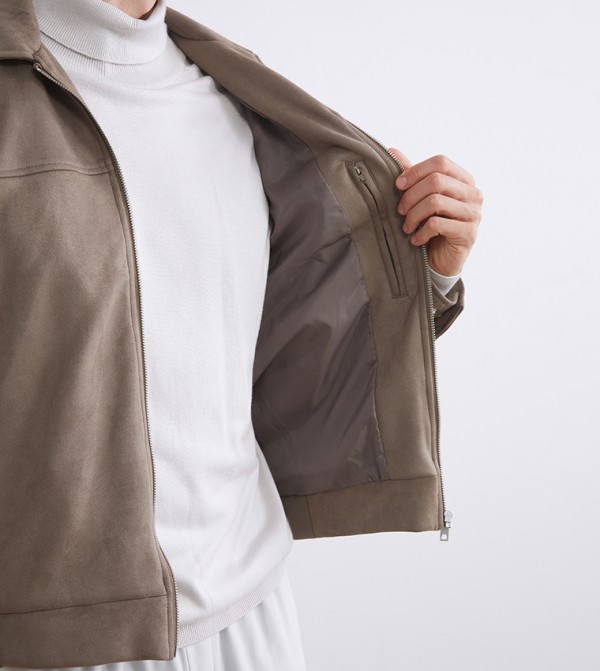 LC Waikiki  Clothing - Taupe Casual Jackets