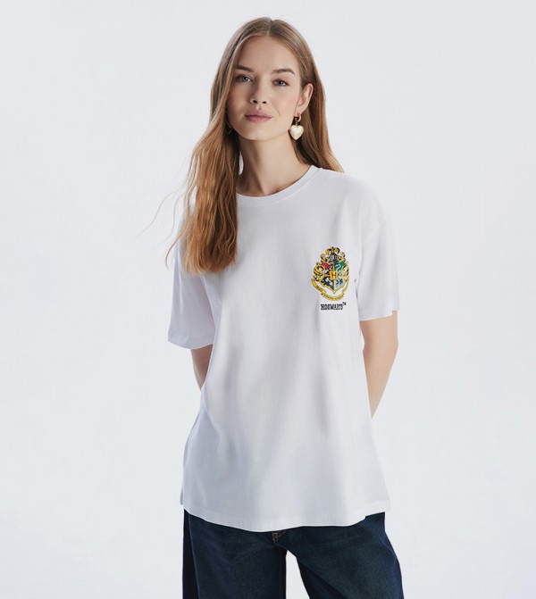 اٍل سي واي كيكي  - أبيض Short Sleeve T-Shirts