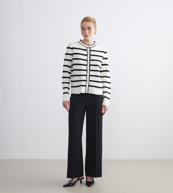 اٍل سي واي كيكي ملابس - أسود بنطال كاجوال