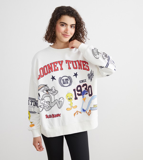 LC Waikiki  - White Sweatshirts