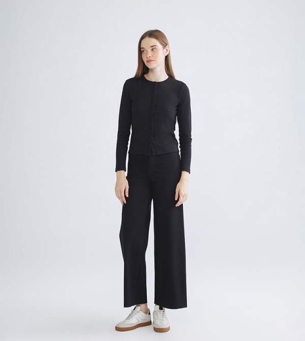 LC Waikiki LC Waikiki - Black Wide Leg Jeans